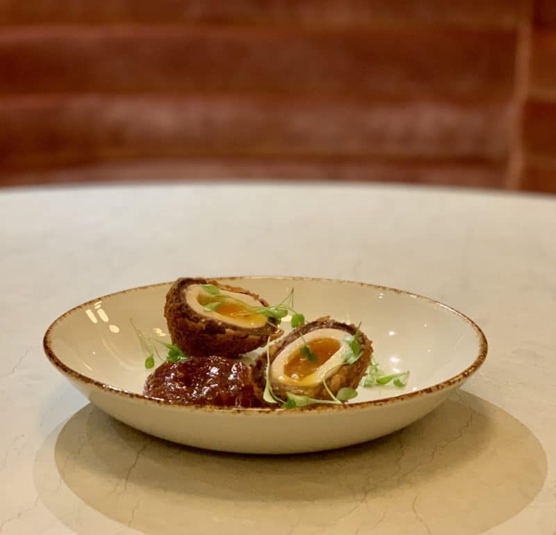 Dining at the NineB Bar & Restaurant