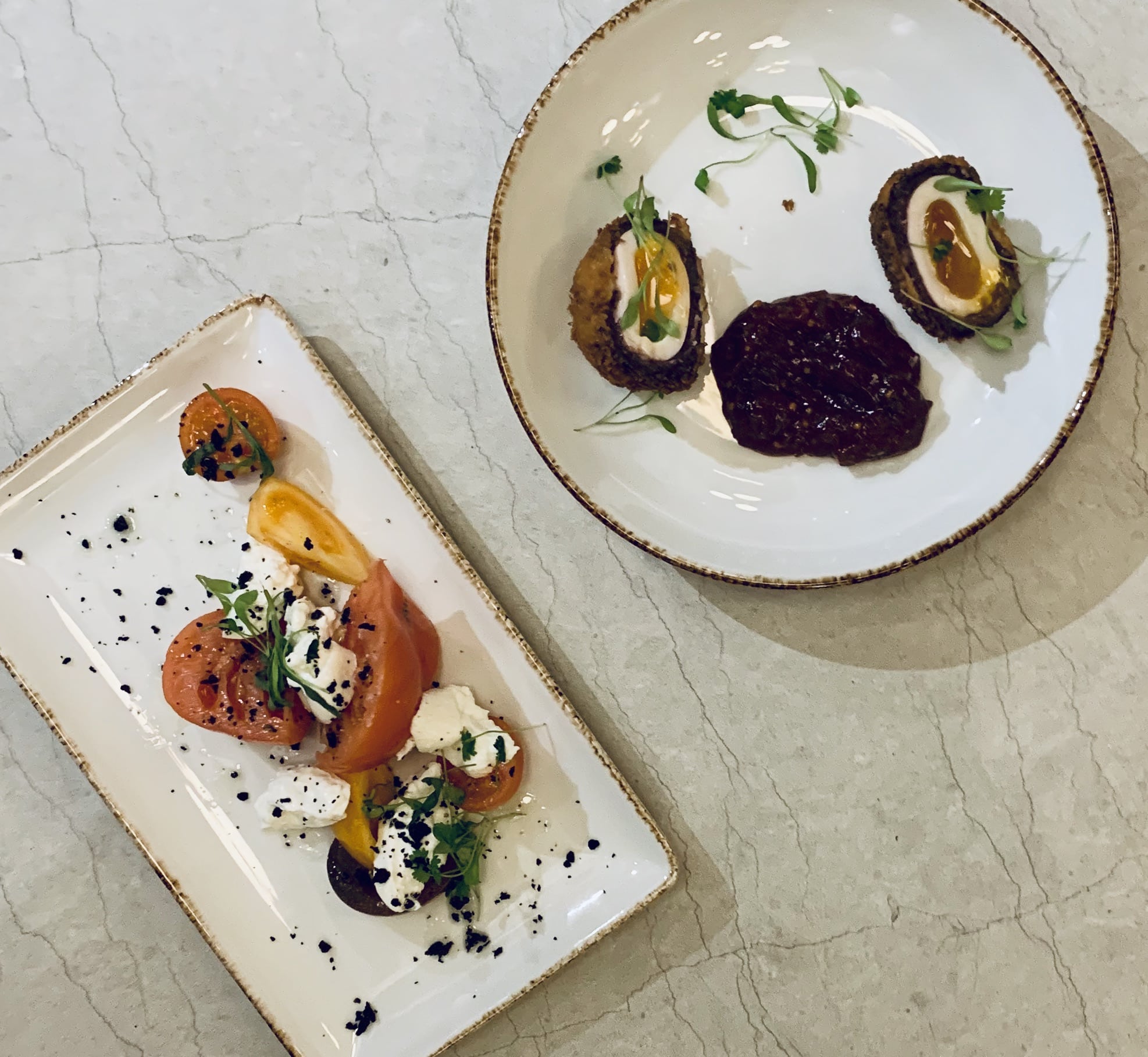 Dining at the NineB Bar & Restaurant