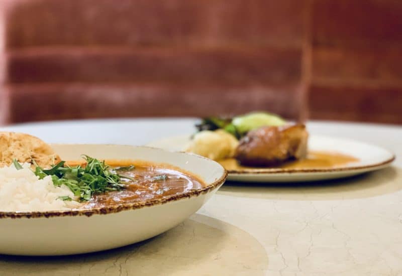 Dining at the NineB Bar & Restaurant