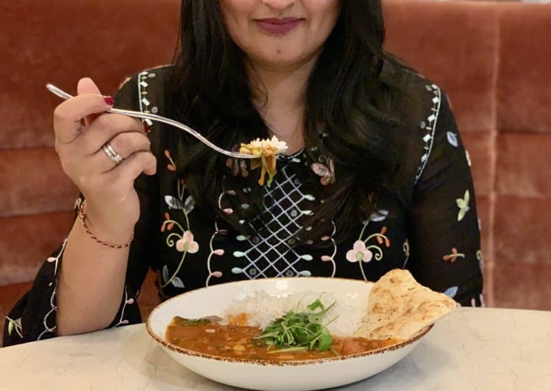 Dining at the NineB Bar & Restaurant