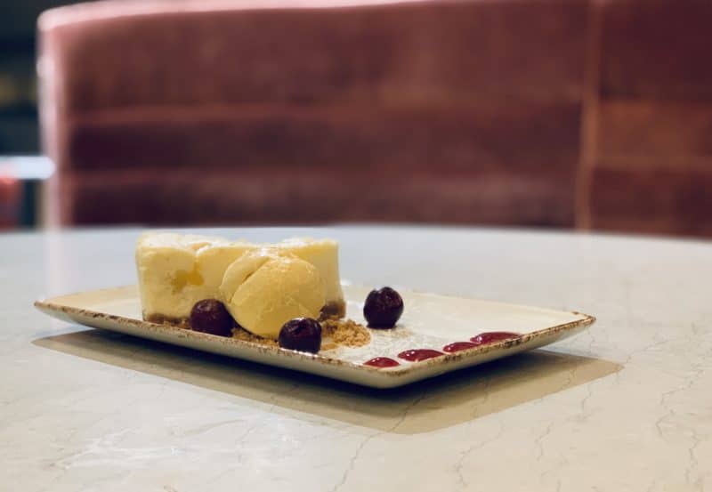 Dining at the NineB Bar & Restaurant