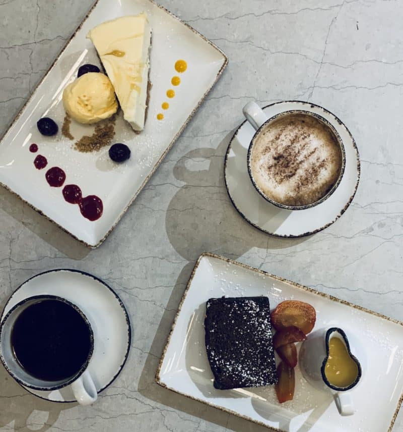 Dining at the NineB Bar & Restaurant