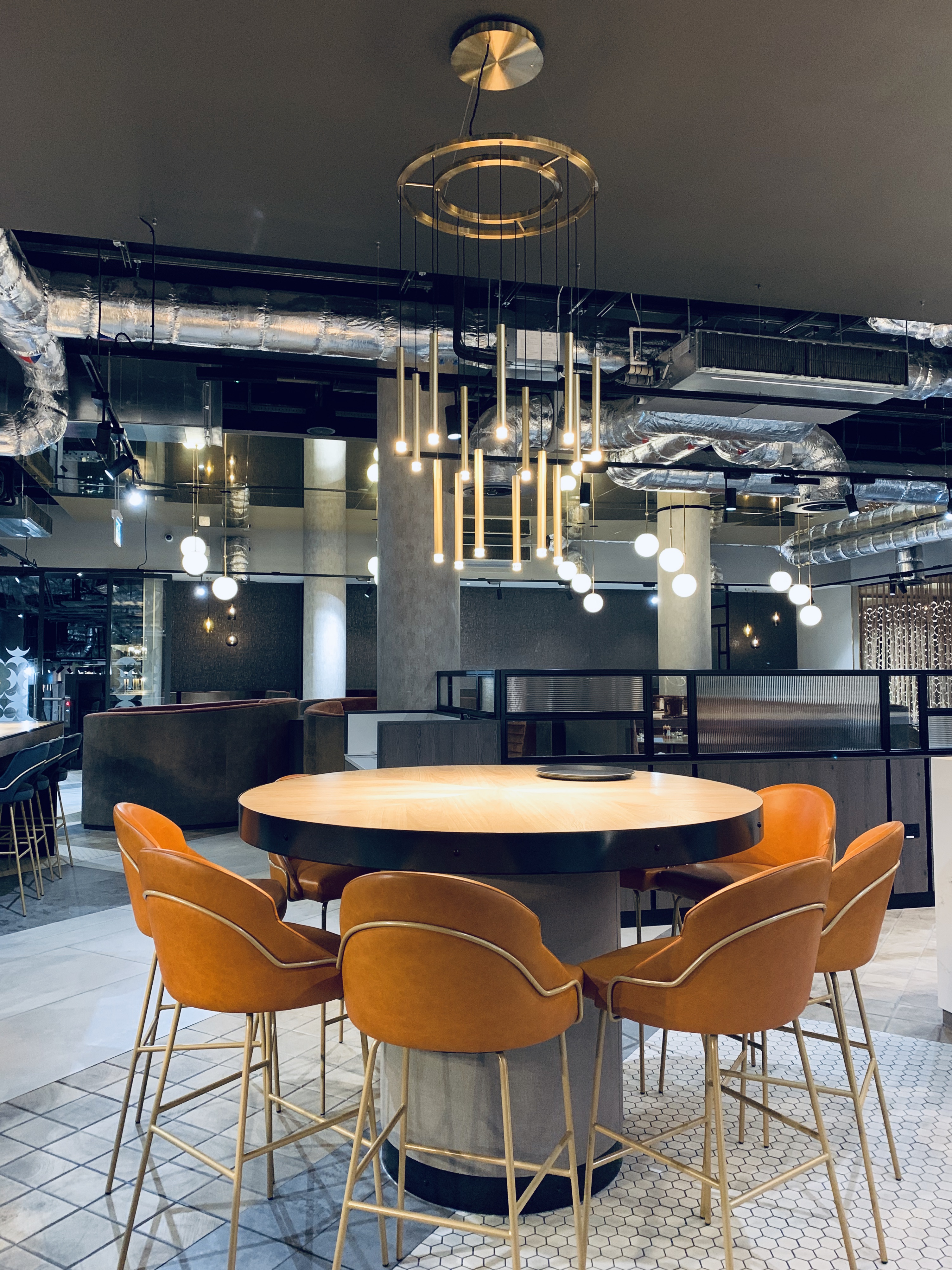 Dining at the NineB Bar & Restaurant