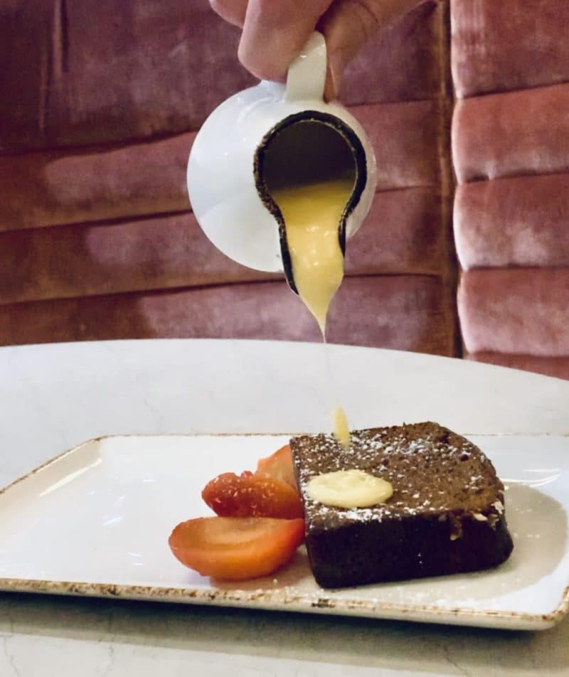 Dining at the NineB Bar & Restaurant