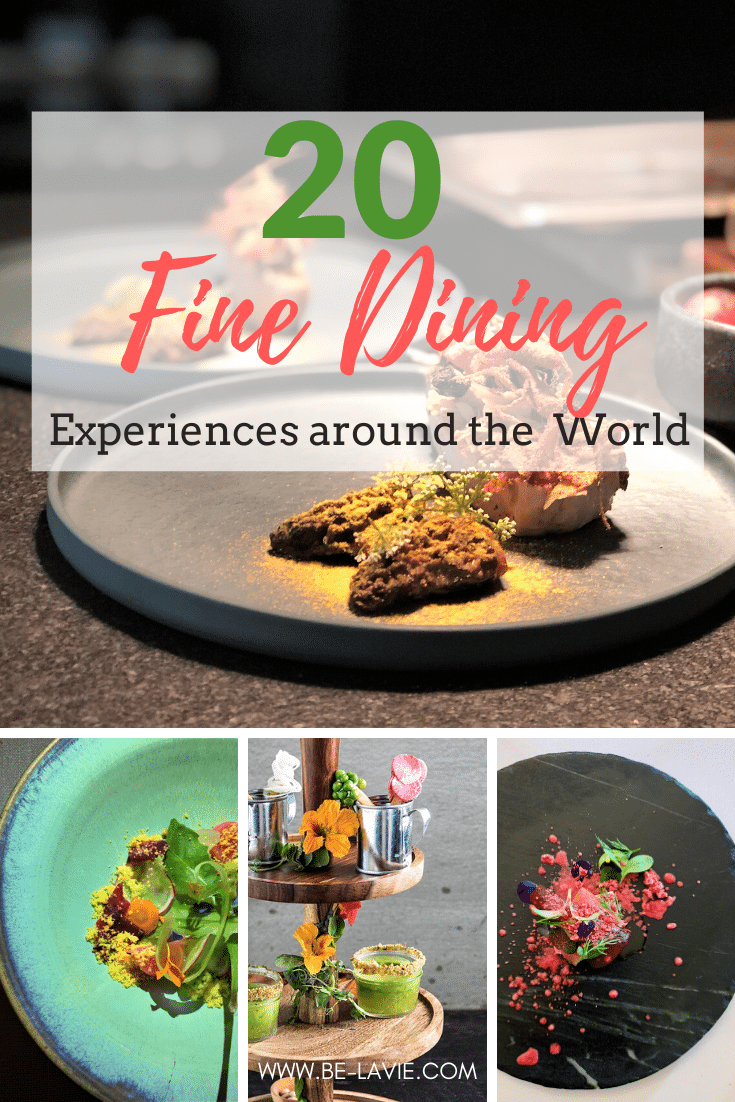 20 Fine Dining Experiences Around the World