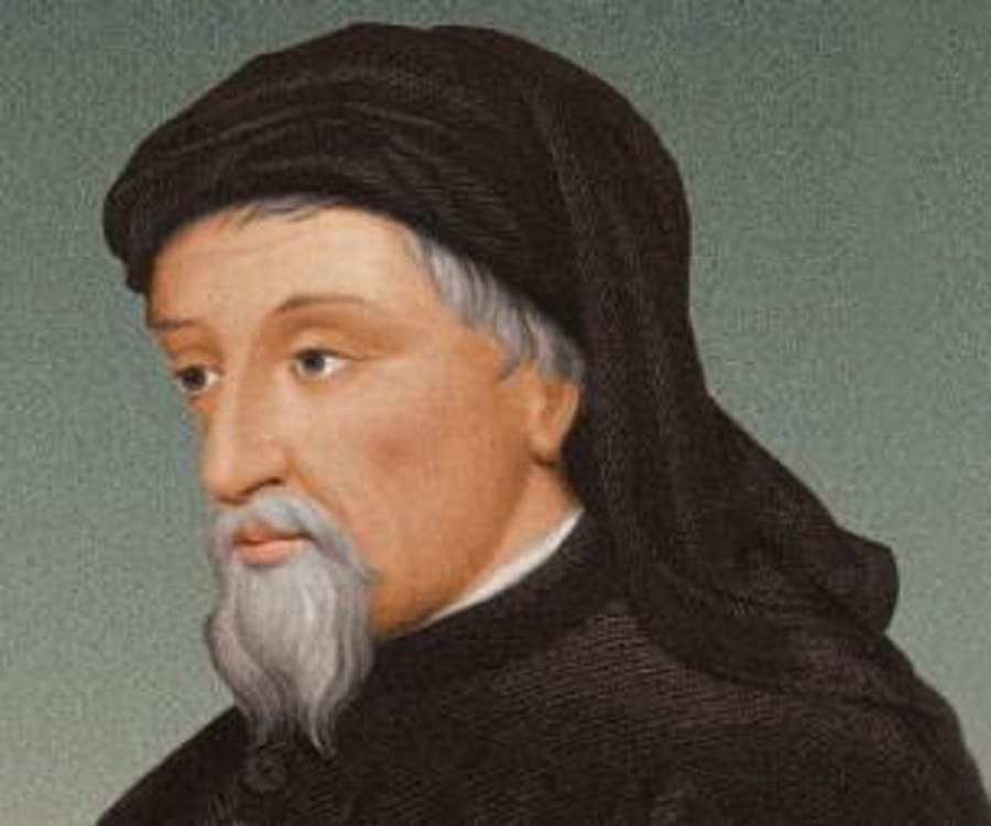 Famous People Associated with Leicester, Geoffrey Chaucer