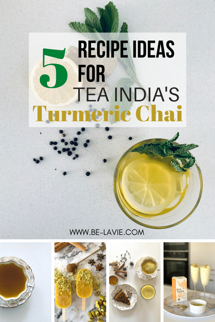5 Recipe Ideas to enjoy Tea India's Turmeric Chai