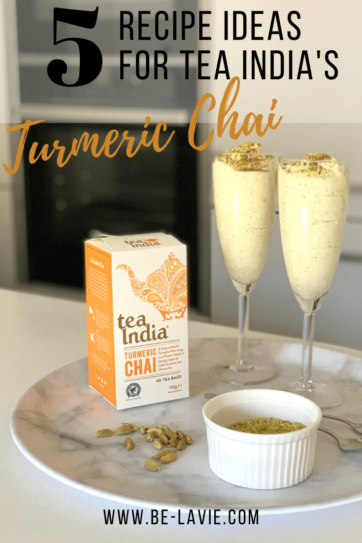 5 Recipe Ideas to enjoy Tea India's Turmeric Chai