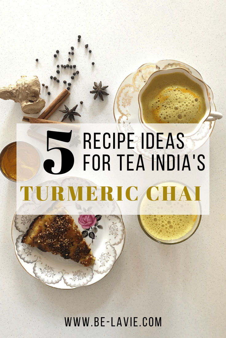 5 Recipe Ideas to enjoy Tea India's Turmeric Chai