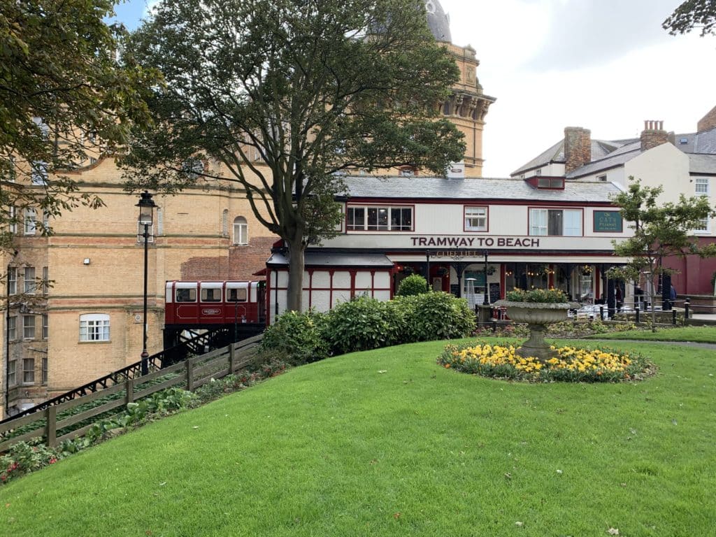 Scarborough Tramway stop to get to the beach