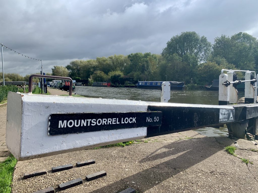 Kayaking along the River Soar, Leicestershire