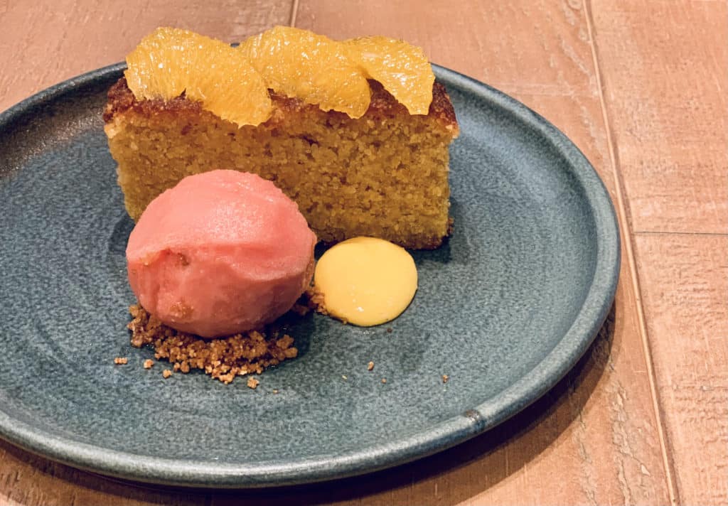 Orange Polenta Cake