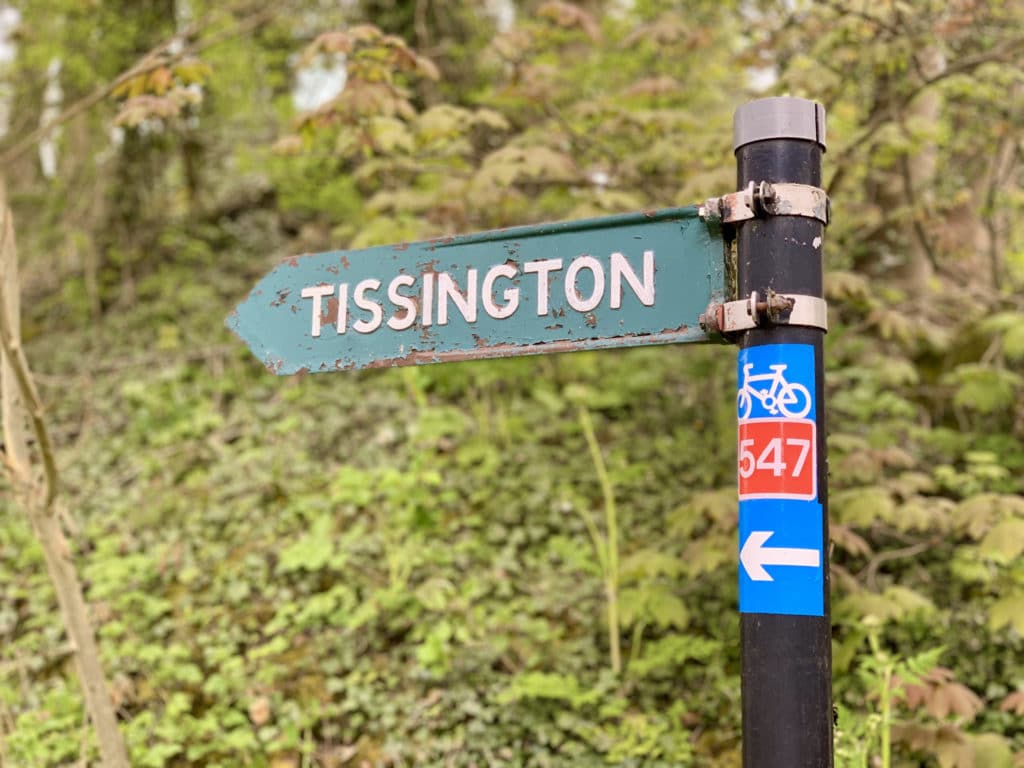 Tissington Sign