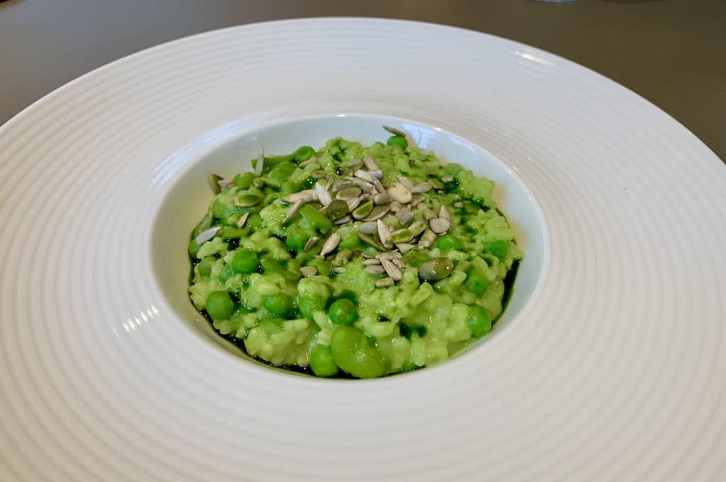 Mint & Pea Vegetarian Risotto