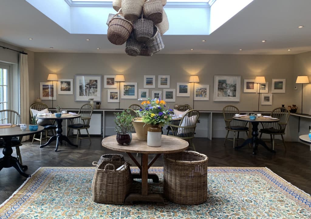 The Grove Vegetarian dining: Wicker Room Breakfast