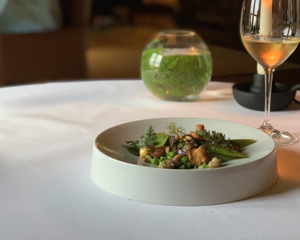 Vegetarian Asparagus Girolles