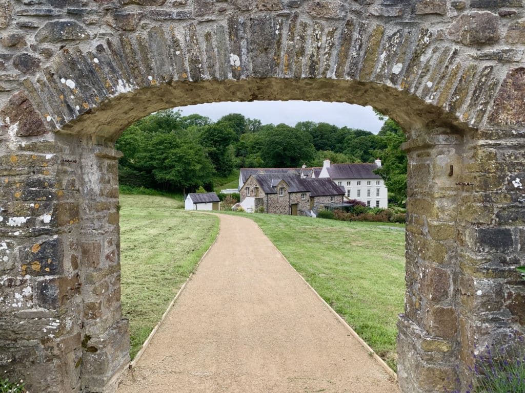 House from from Walled garden