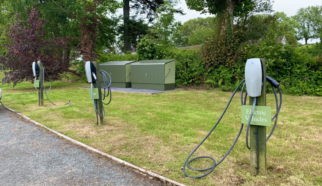 Electric car charging