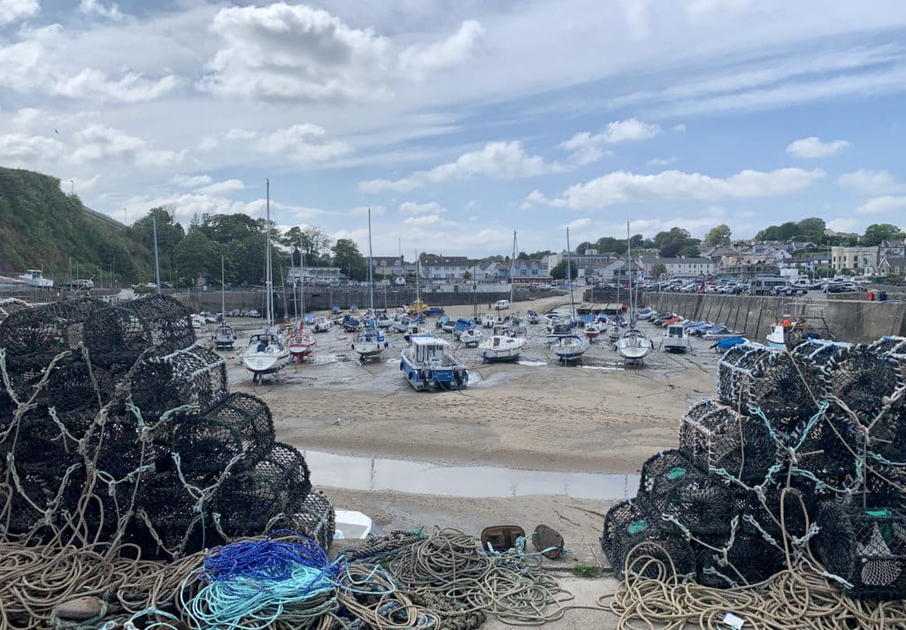 Saundersfoot Beach Habrour Pembrokeshire