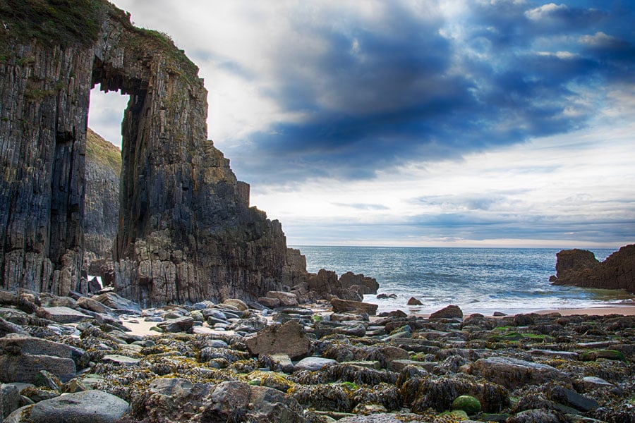 Skrinkle Haven Beach, Pembrokeshire