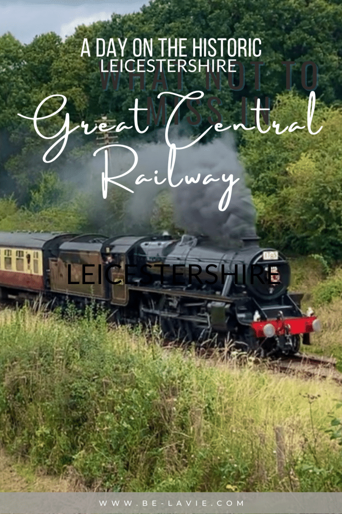 Afternoon Tea on the Great Central Railway, Leicestershire Pinterest Pin