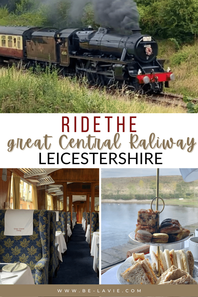 Afternoon Tea on the Great Central Railway, Leicestershire Pinterest Pin