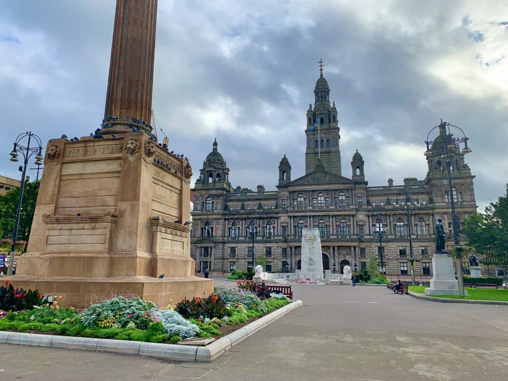 The Glasgow City Chambers building exterior