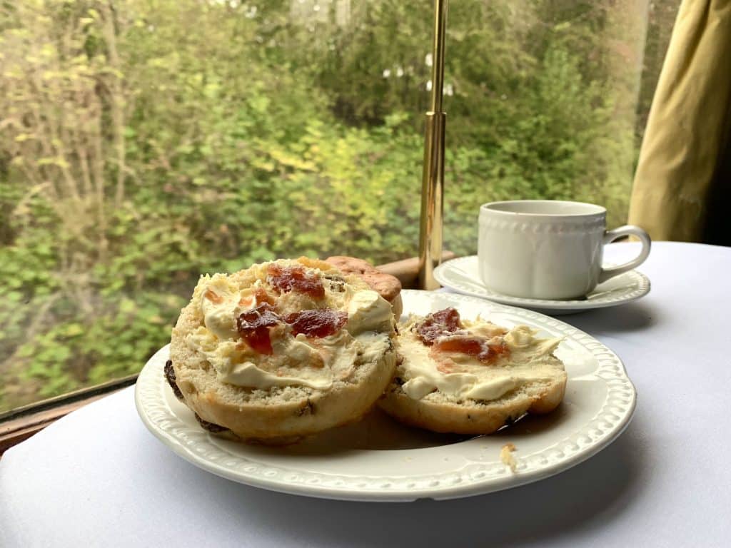 Scones with jam and clotted cream