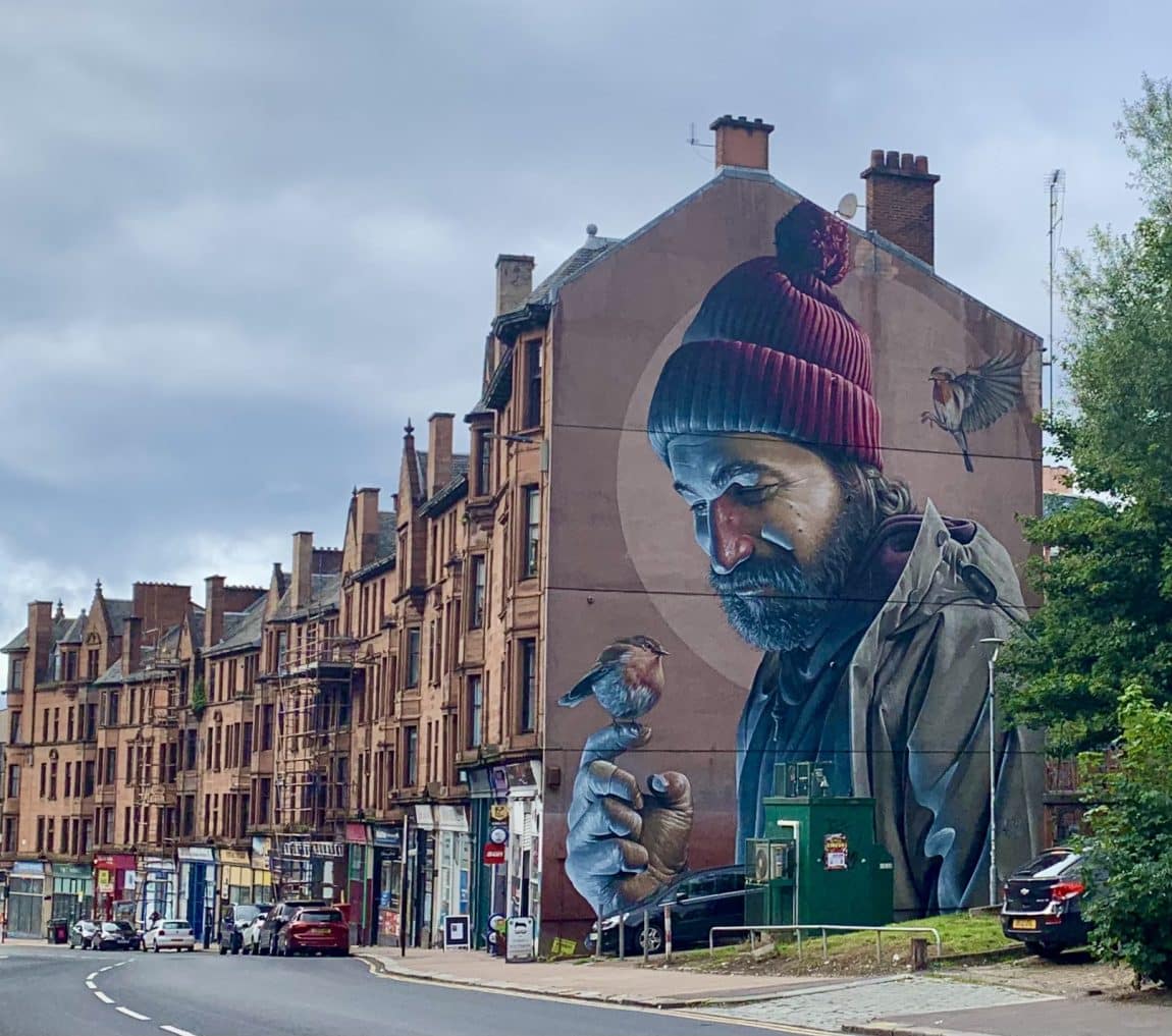 Saint Mungo. Glasgow Mural Trail Map