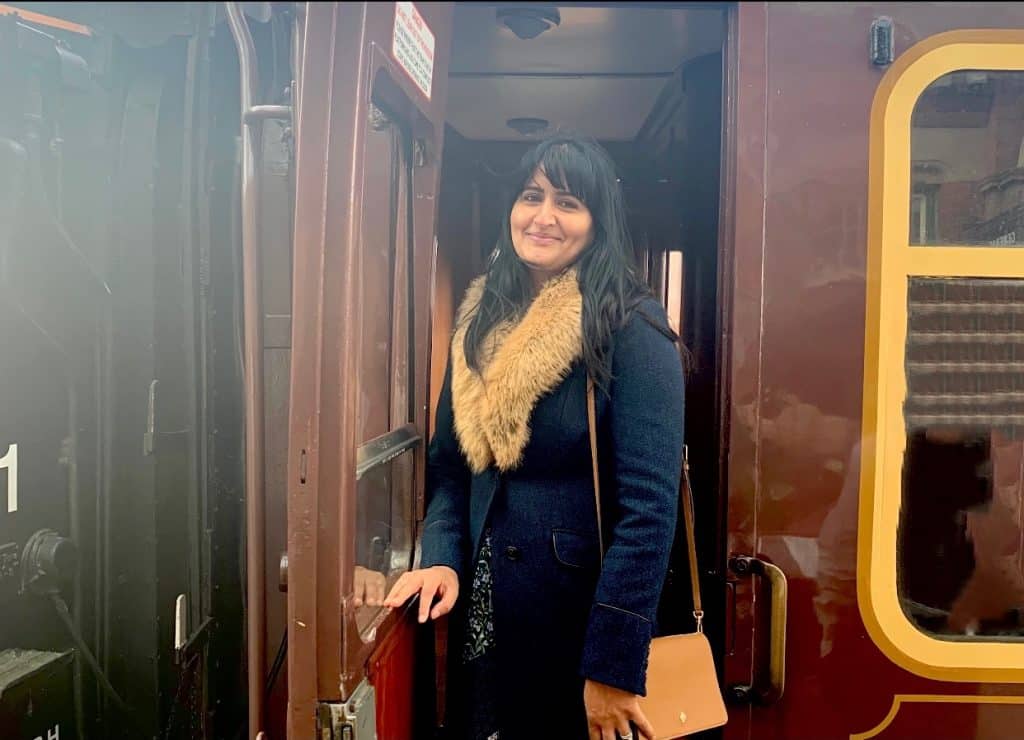 Entering the First Class Carriage