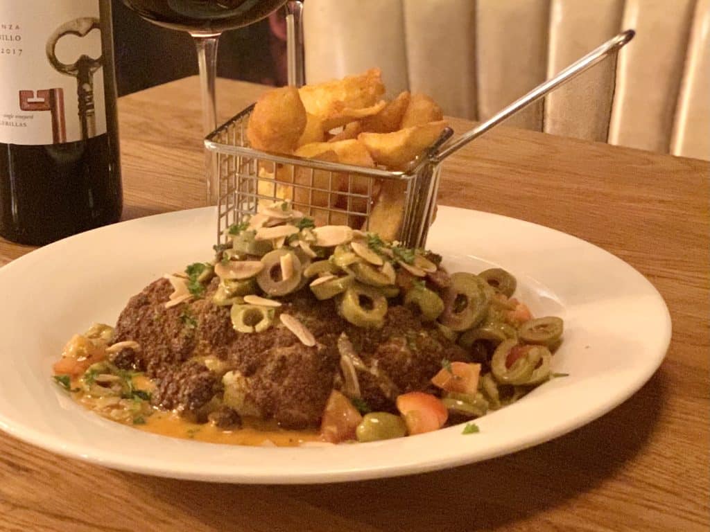 Best Foodie Spots El Pescador  Cauliflower steak with olives