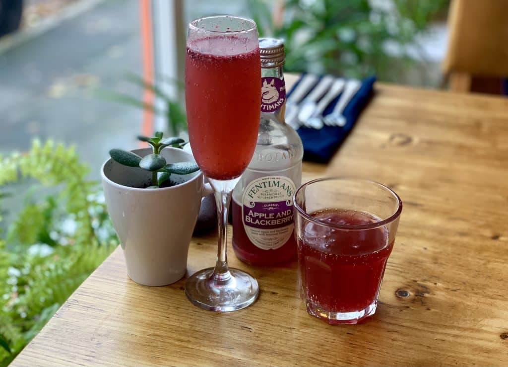 Best Dining Spots: Shared Plate Blackberry Mimosa