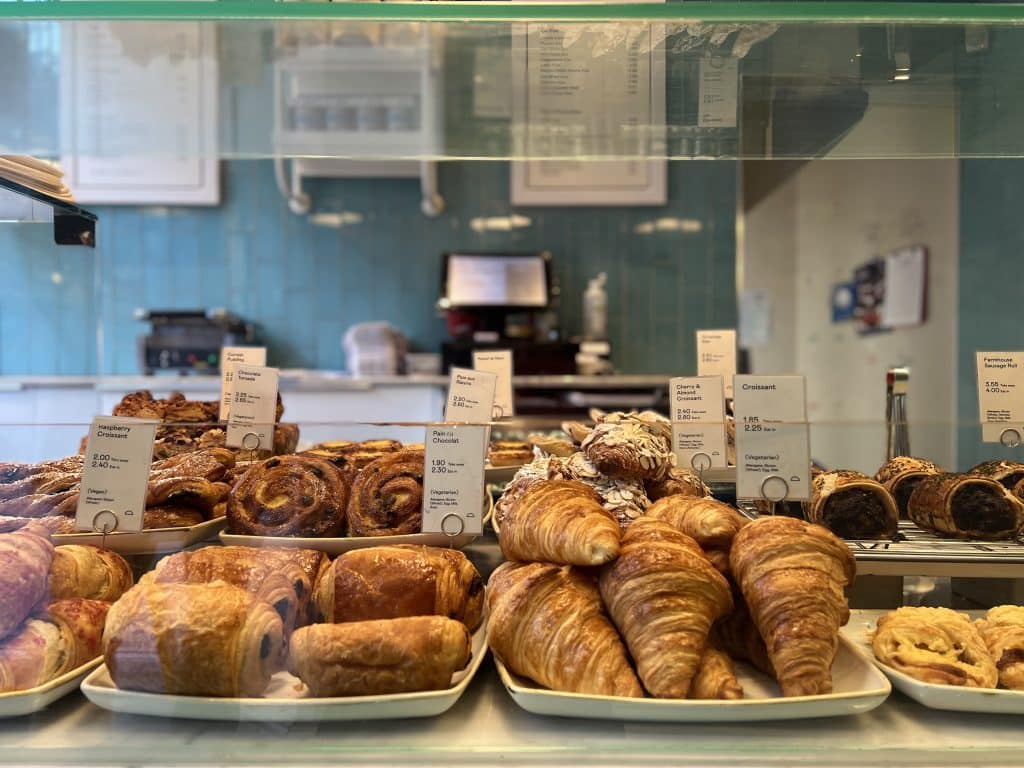 The Cornish Bakery pastries and pasties