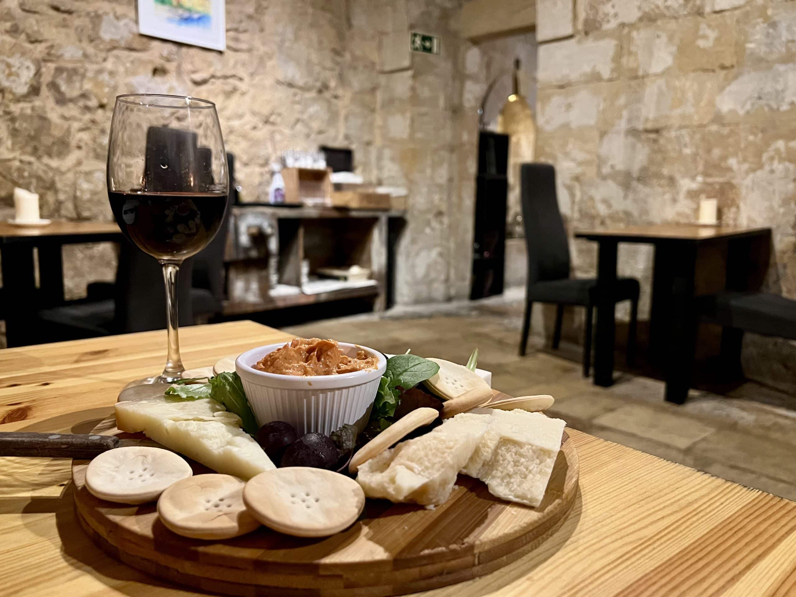 Food & Drink in Malta: Del Borgo Cheese Board