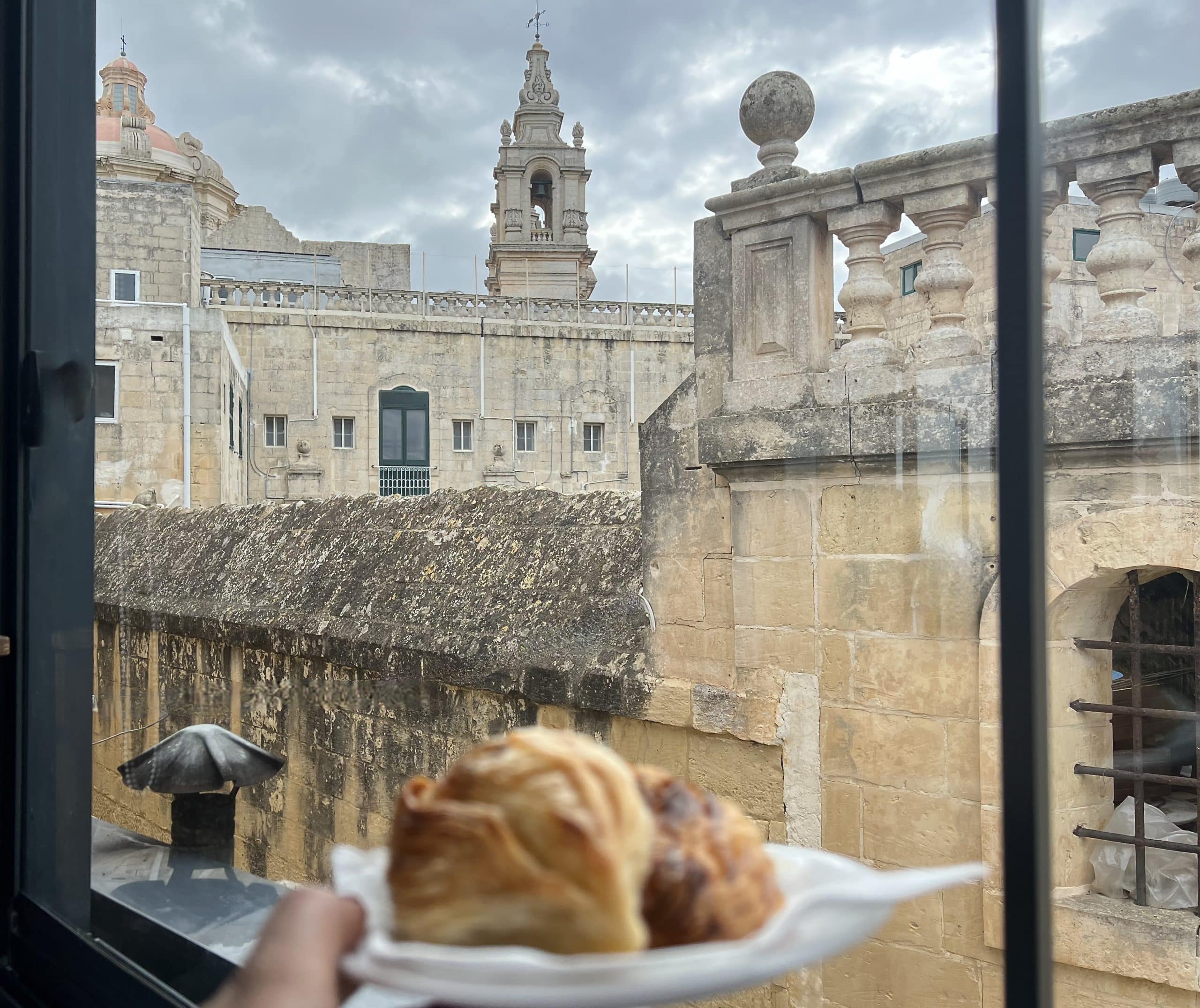 Pastizzi at Fontanella Tea Garden