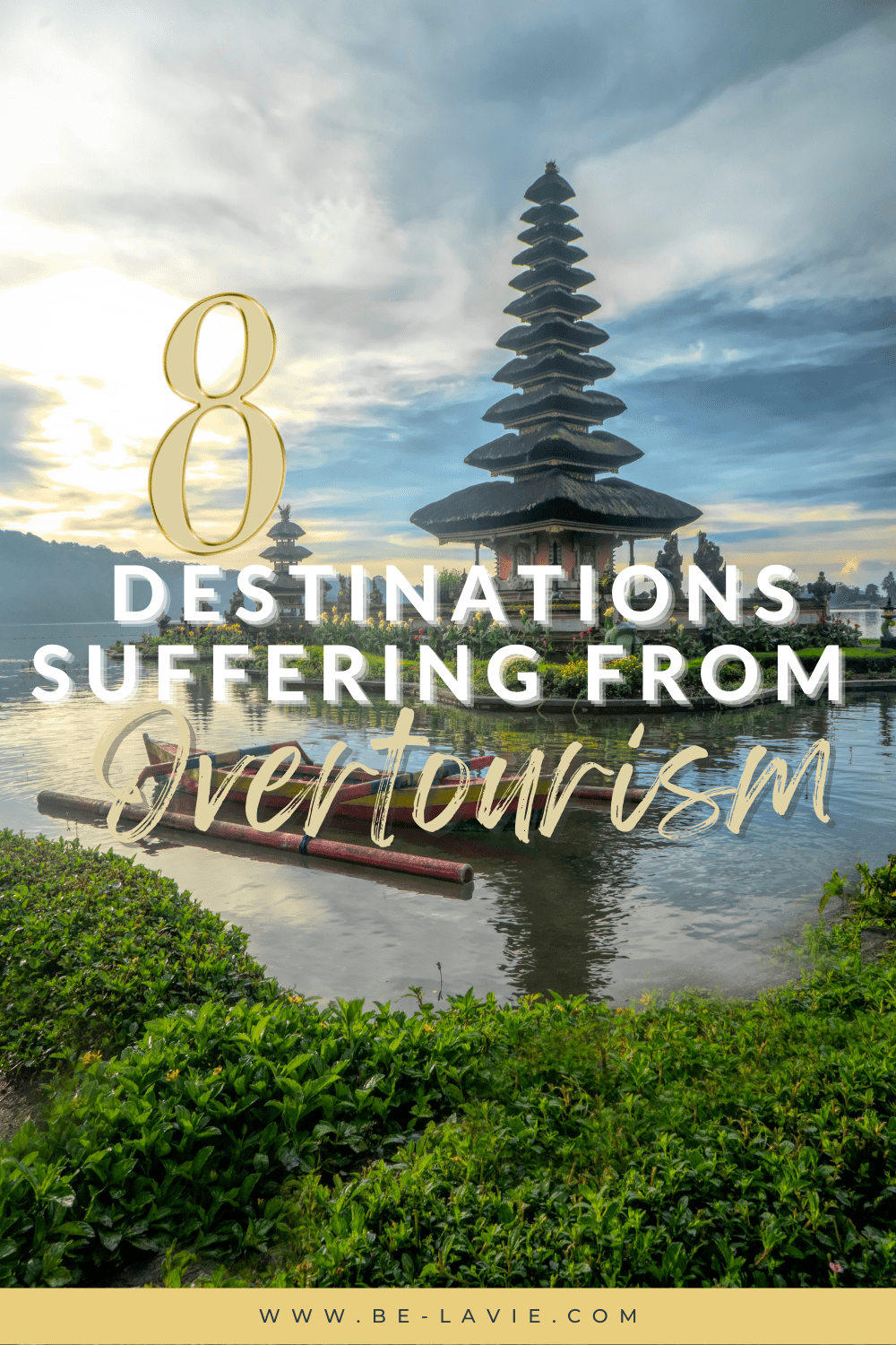 Destinations suffering from Overtourism Pinterest Pin