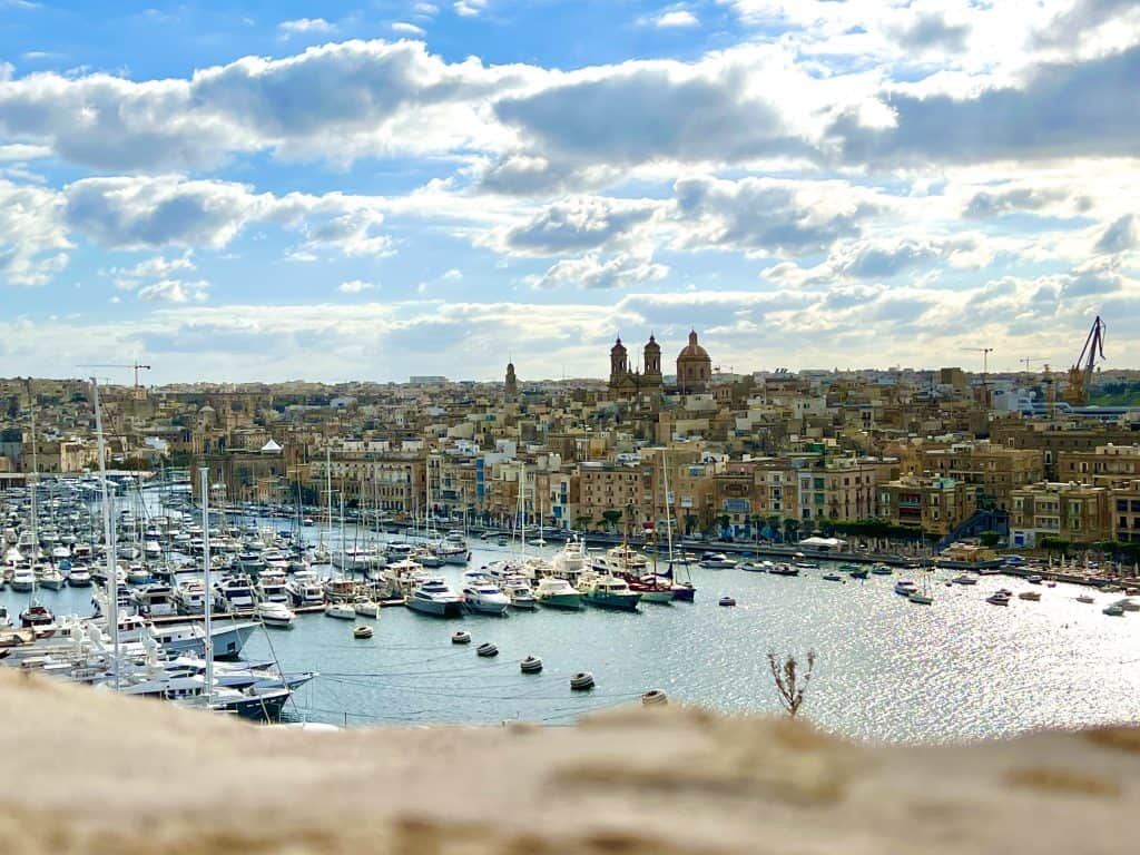 View from Fort St. Angelo