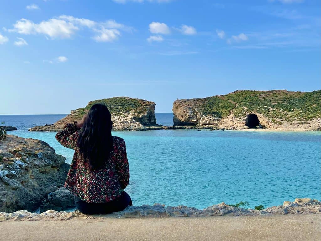 The Blue Grotto , Comino