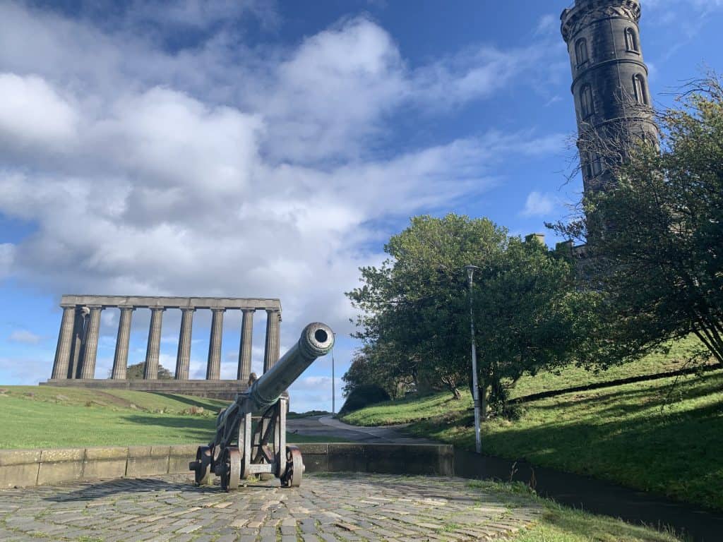The National Monument of Scotland part of Photo locations in Edinburgh: