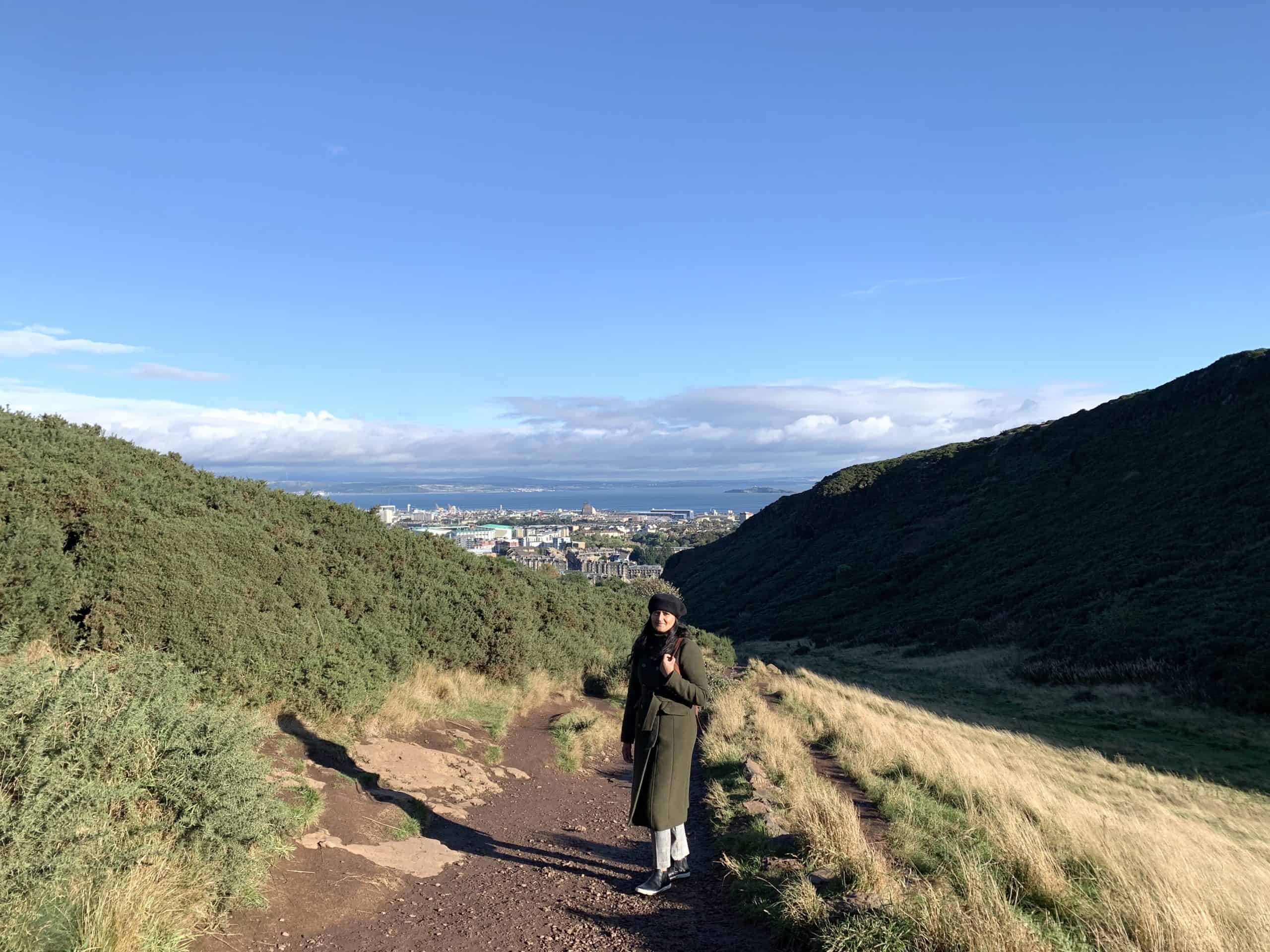 Photo Locations in Edinburgh Climbing Holyrood Park