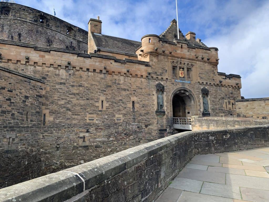 Edinburgh Castle exterior and one of the Photo locations in Edinburgh