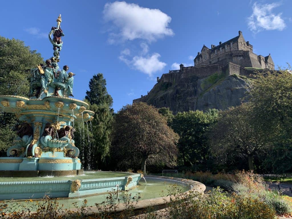 Photo Locations in Edinburgh: The Ross Fountain