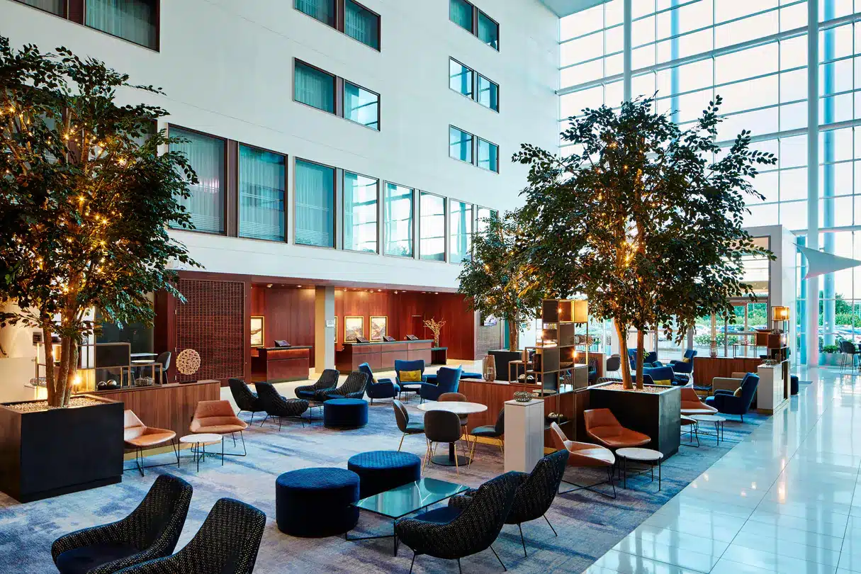 Marriott Leicester Lobby