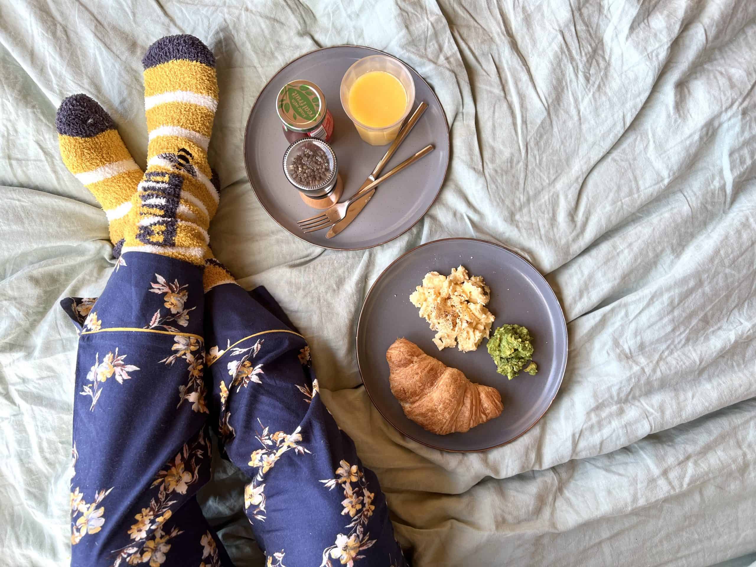 Breakfast in bed
