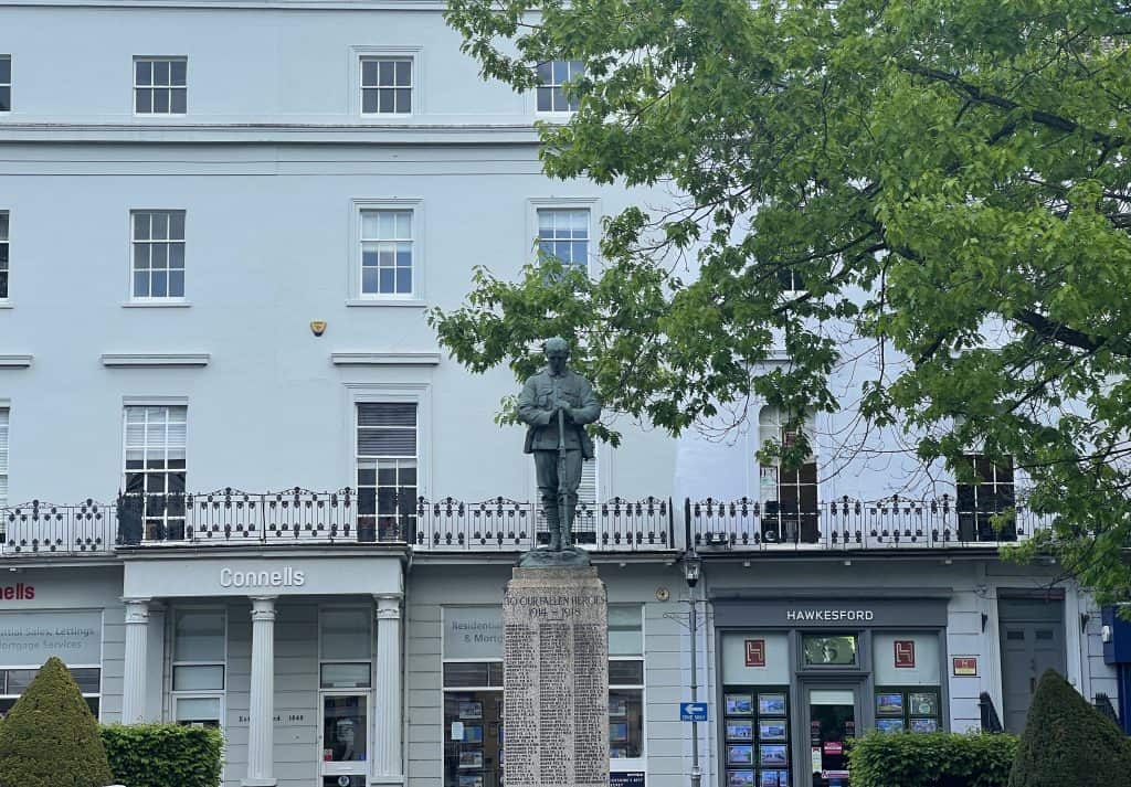 The War Memorial, Royal Leamington Spa