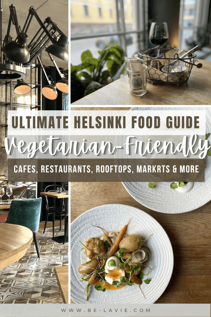 Vegetarian Dining Guide in Helsinki Pinterest Pin
