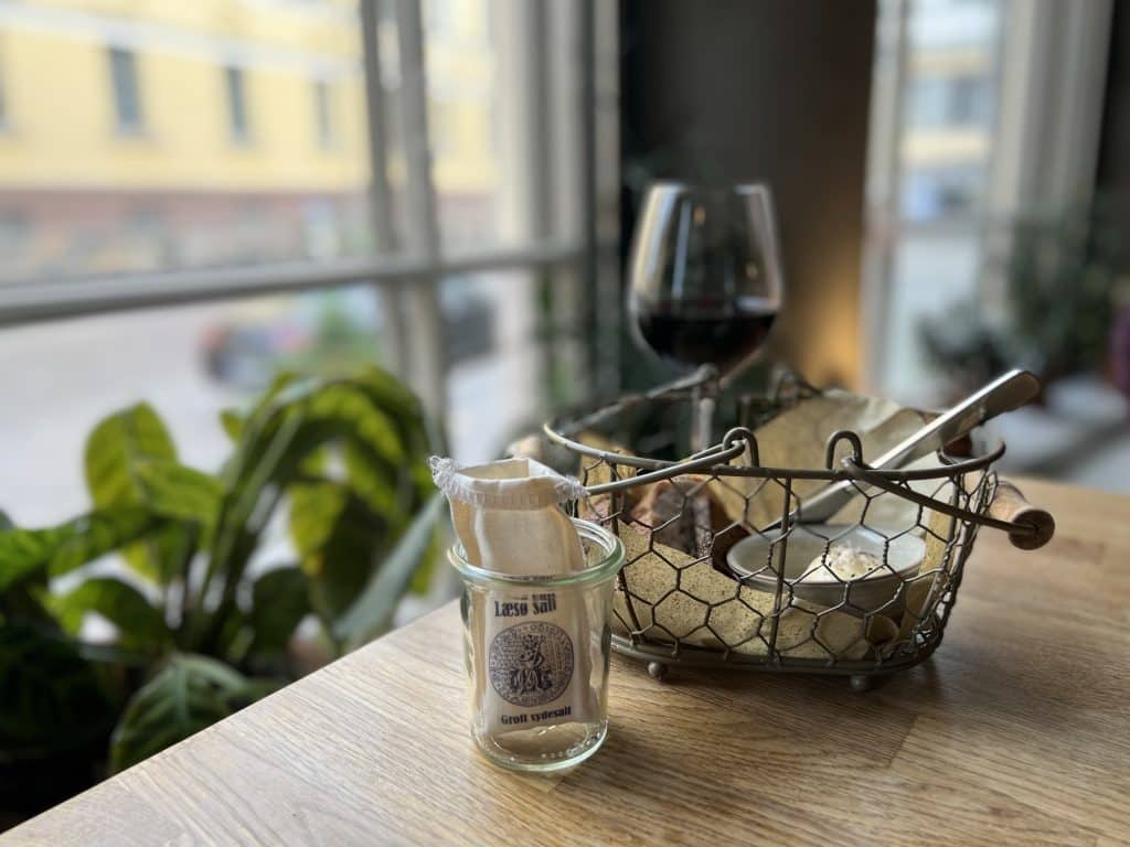 Wine at Krog Roba at Hotel Lilla Roberts