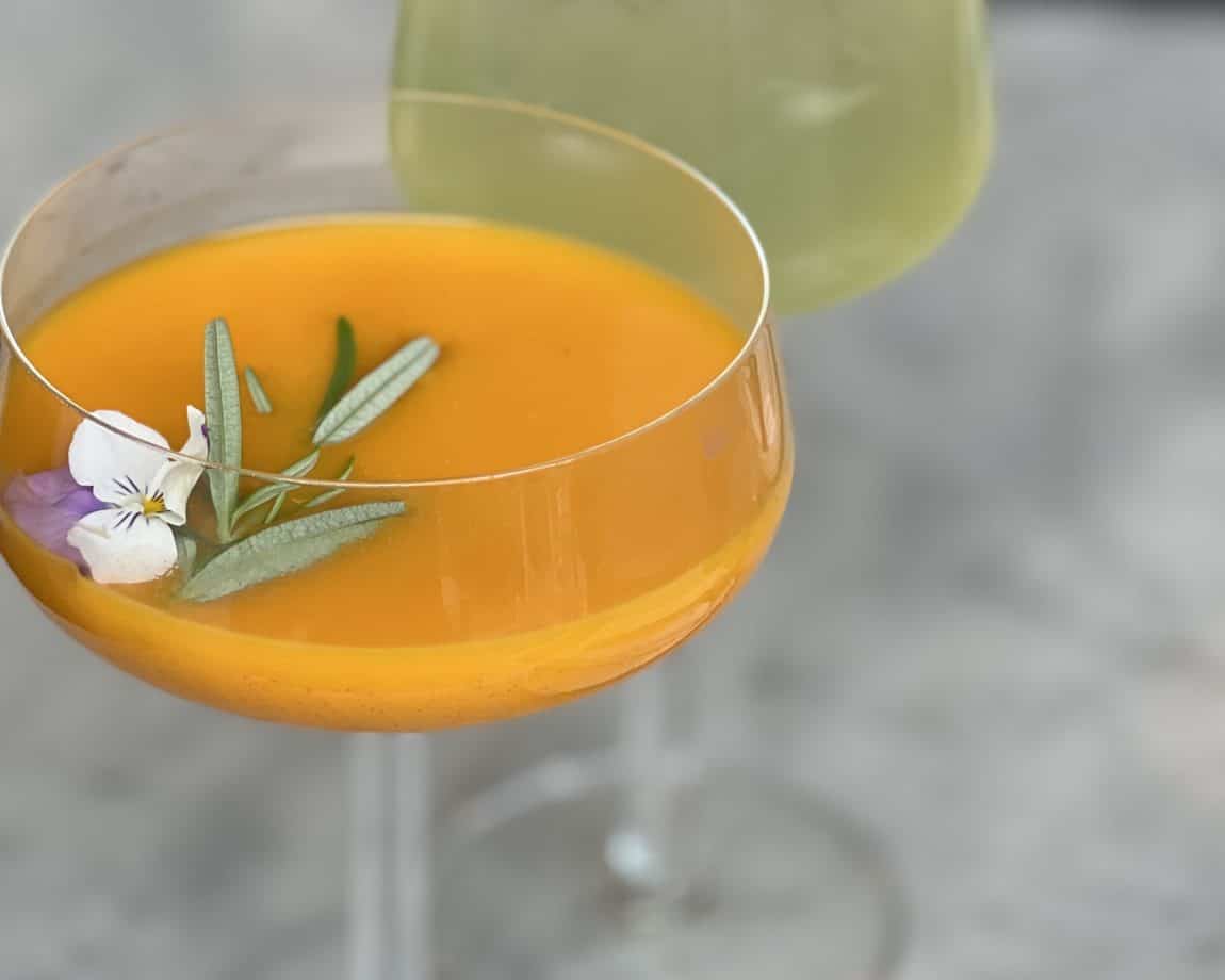 Yes Yes Yes Mango cocktail with green foliage Helsinki