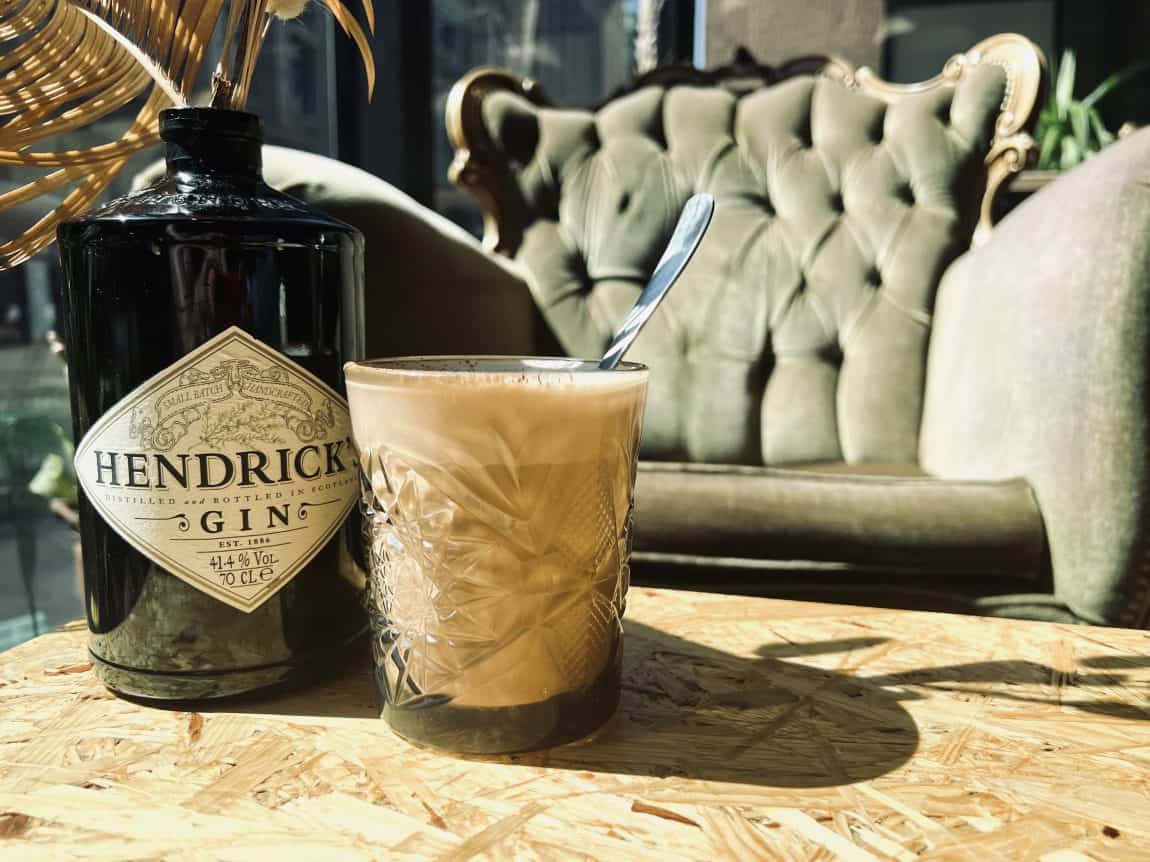 Cafe Ihana Chai Latte on table