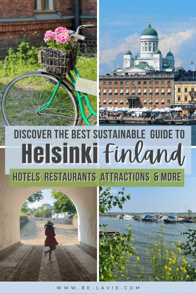 How to spend 72 hours in Helsinki sustainably Pinterest Pin